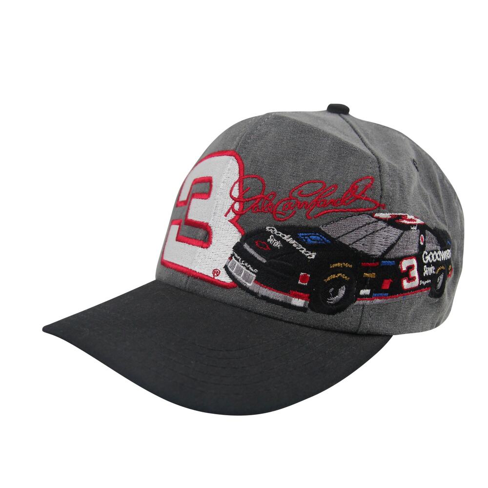 Vintage Dale Earnhardt #3 Embroidered Snapback Hat